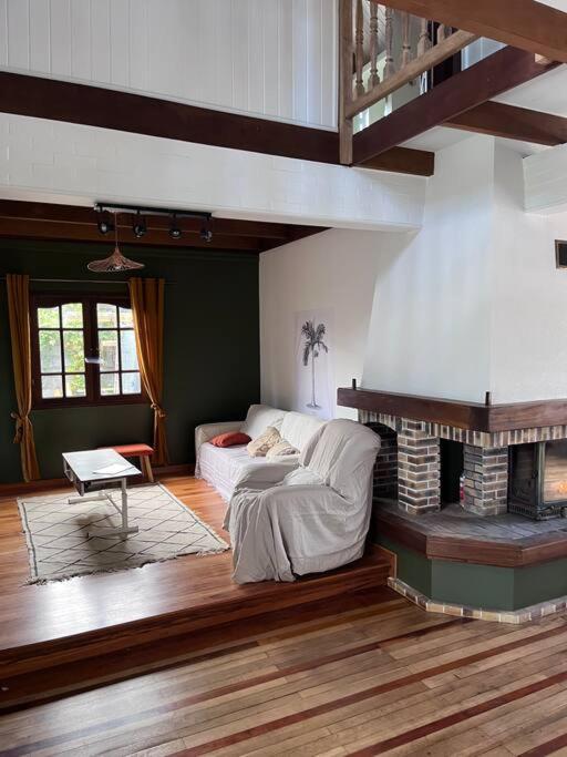 Les Avirons Magnifique Villa Creole Villa Ti Bout Bois Avec Cheminee Au Tevelave מראה חיצוני תמונה