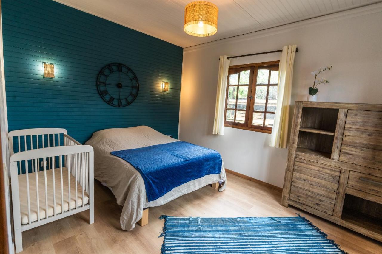 Les Avirons Magnifique Villa Creole Villa Ti Bout Bois Avec Cheminee Au Tevelave מראה חיצוני תמונה