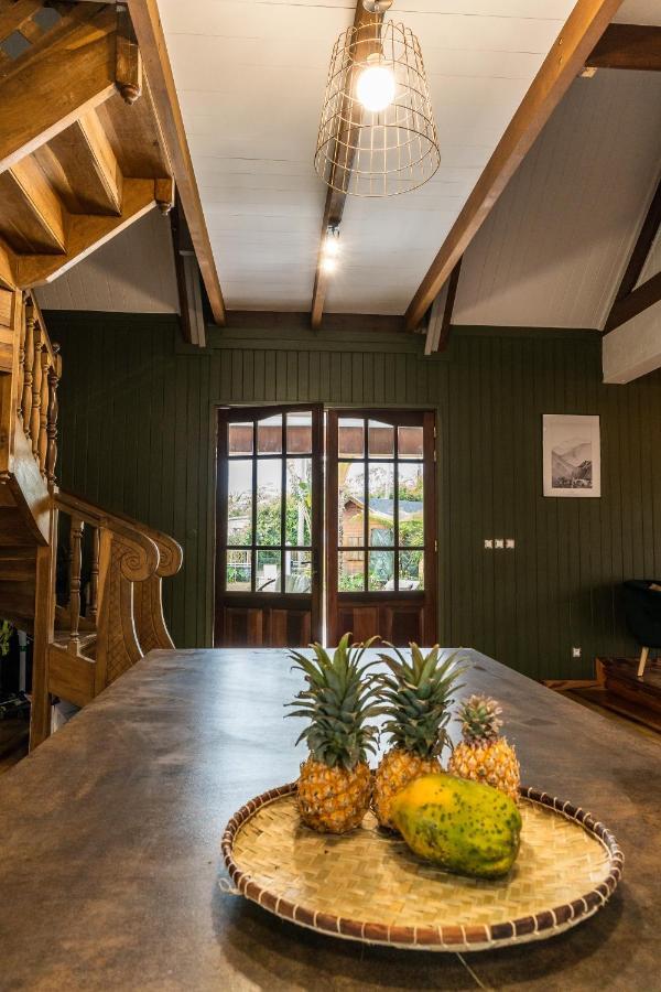 Les Avirons Magnifique Villa Creole Villa Ti Bout Bois Avec Cheminee Au Tevelave מראה חיצוני תמונה