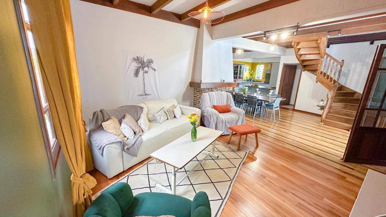 Les Avirons Magnifique Villa Creole Villa Ti Bout Bois Avec Cheminee Au Tevelave מראה חיצוני תמונה